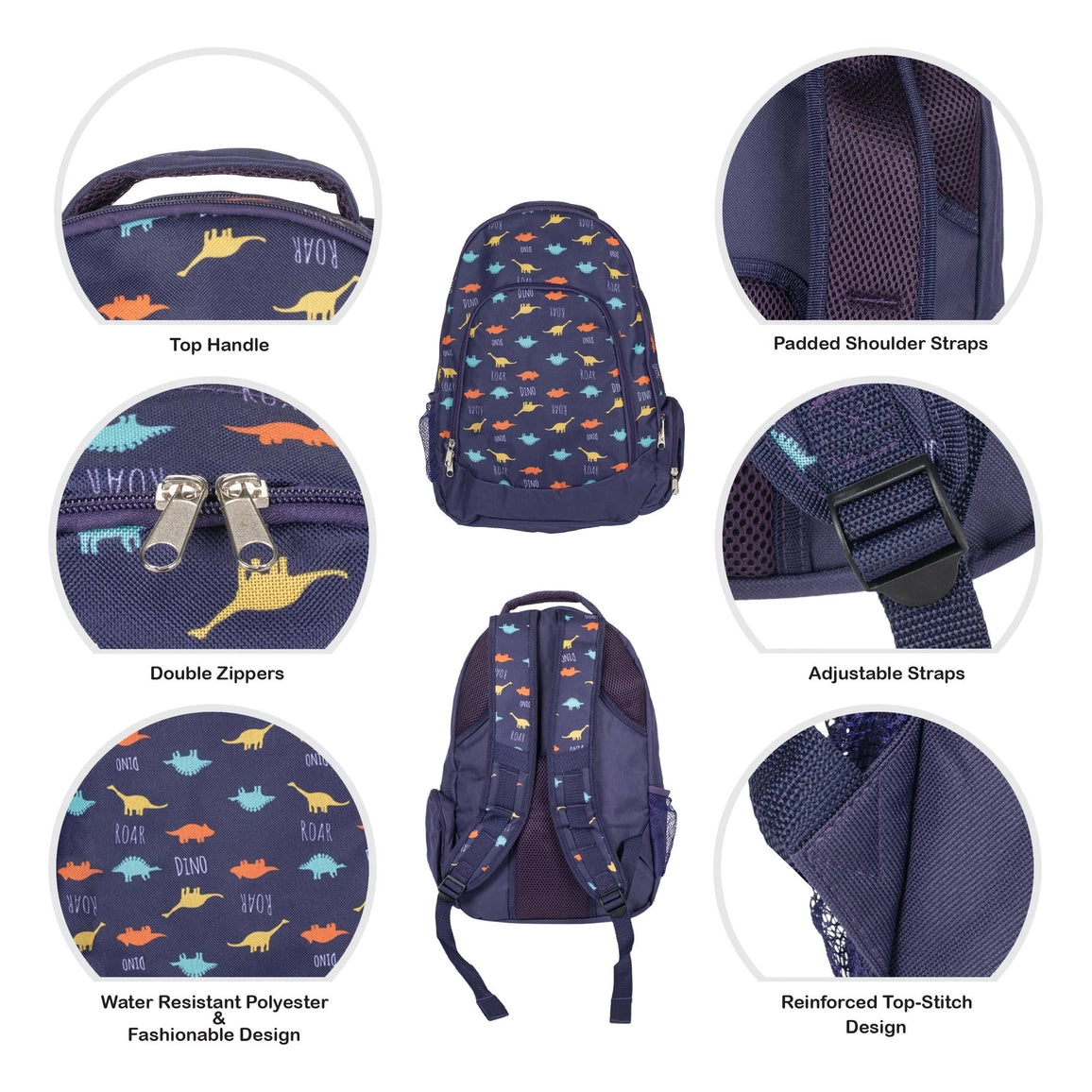 Dinosaur Pattern Backpack