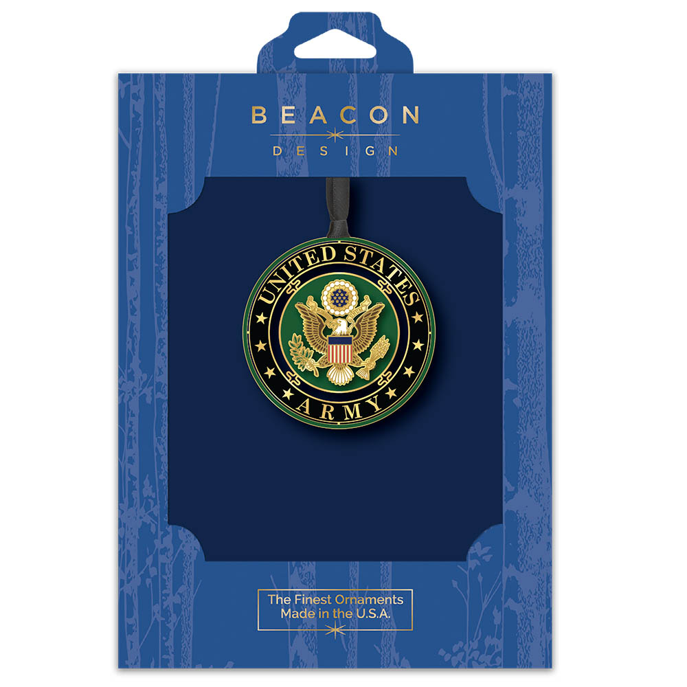 U.S. Army Symbol Brass Ornament