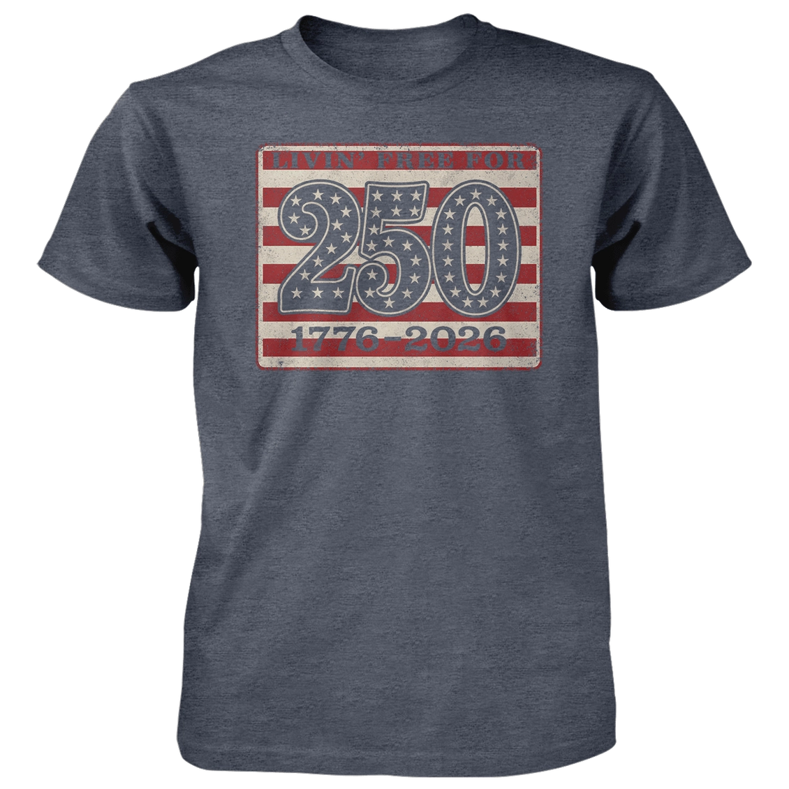 Stars and Stripes 250 - Cotton T-Shirt