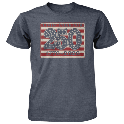 Stars and Stripes 250 - Cotton T-Shirt
