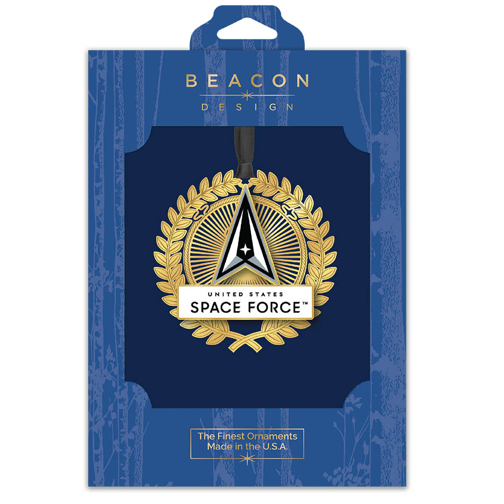 U.S. Space Force Seal Brass Ornament - NY Gift Boutique