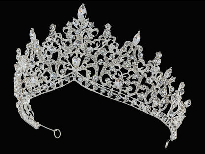 Regal Crystal Bridal Tiara Crown - NY Gift Boutique