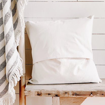 Vintage America Silhouette EST. 1776 - Square Canvas Pillow - NY Gift Boutique