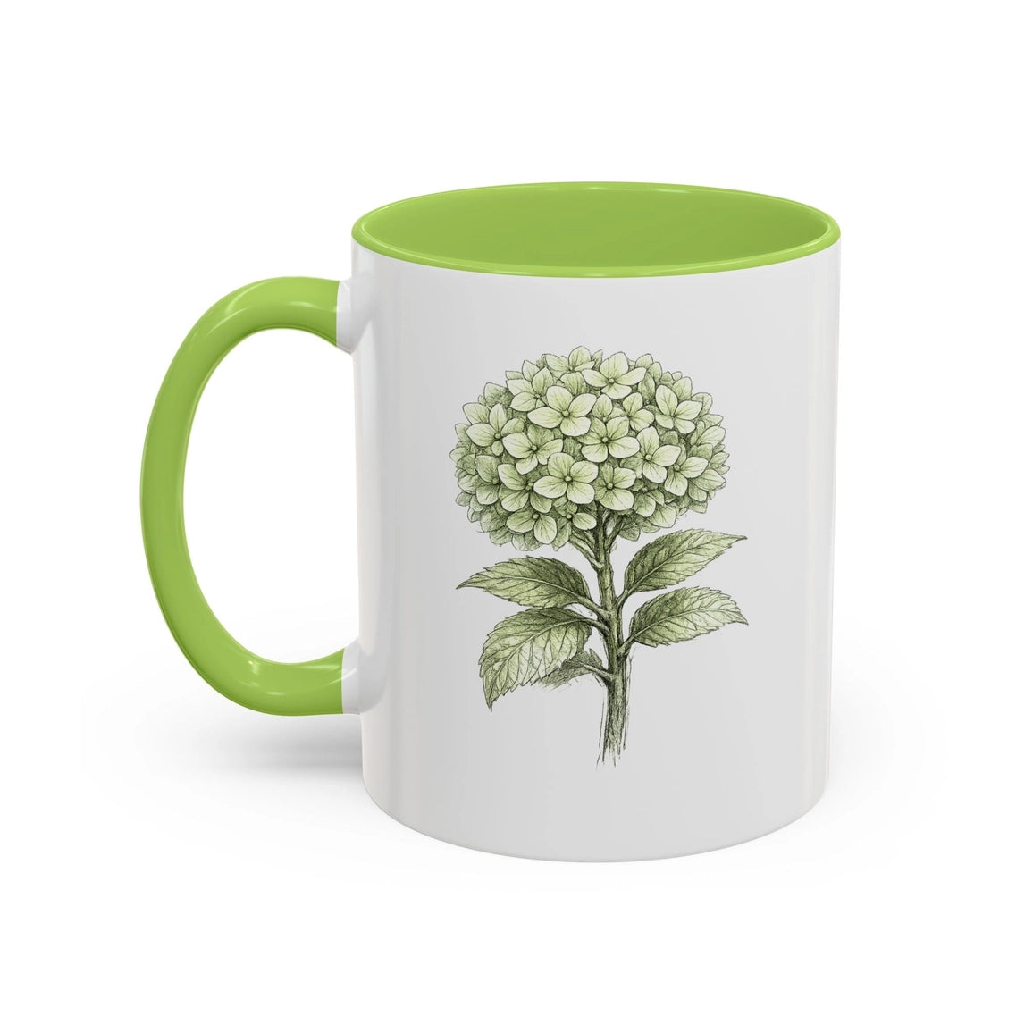 Hamptons Hydrangea Coffee Mug 11 oz