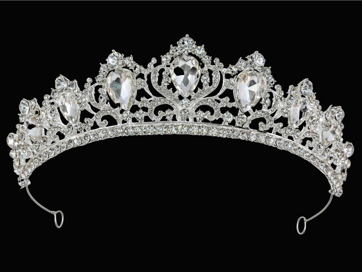 Crystal Flower Bridal Crown - NY Gift Boutique