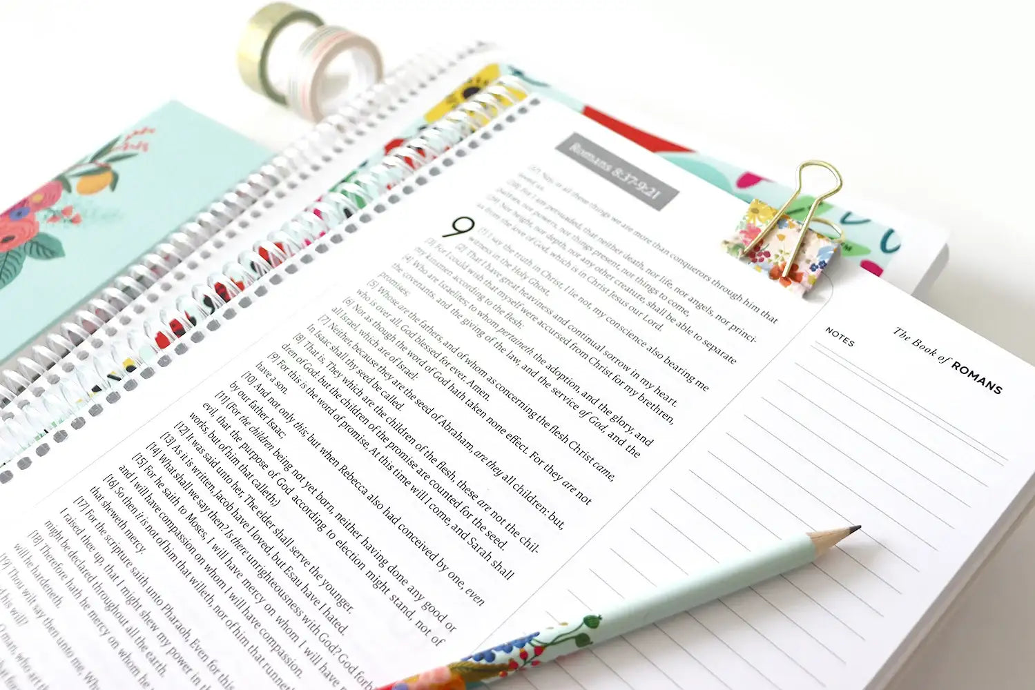 Spiral Bible™ - Kjv New Testament - Field of Flowers