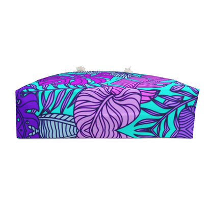 Tropical Palm Tree Beach Tote Bag