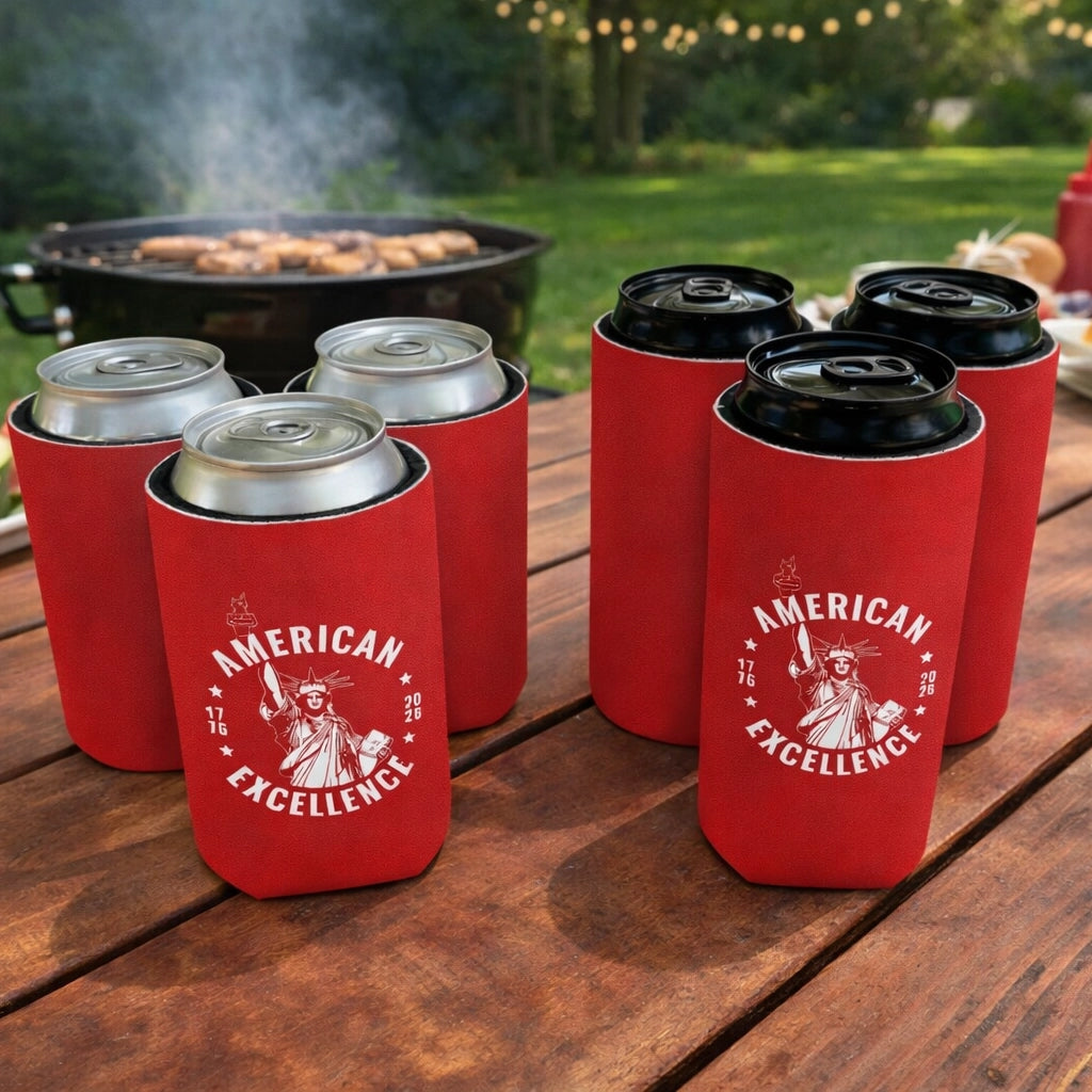 America 250 Officially Licensed Can Coolers Set of 4 - NY Gift Boutique