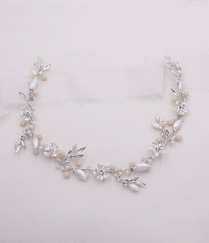 Emma- Flower Girl /Communion Headband Hair Vine - NY Gift Boutique