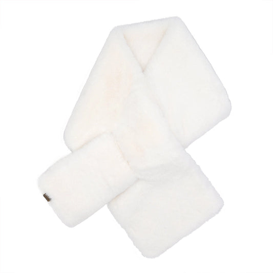 Faux Fur Pull-Through Women's Scarf