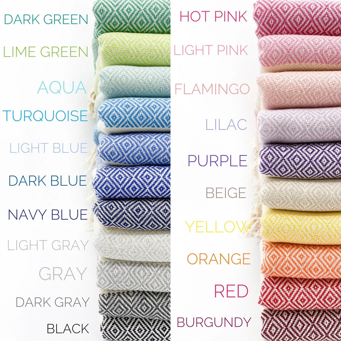 Turkish Towel | Peshtemal | Sand Resistant Beach Towel - NY Gift Boutique