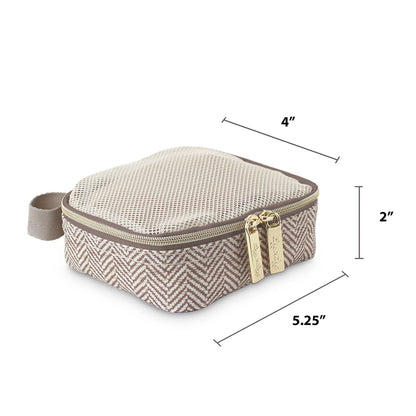 Itzy Ritzy Taupe Pack Like A Boss™ Diaper Bag Packing Cubes