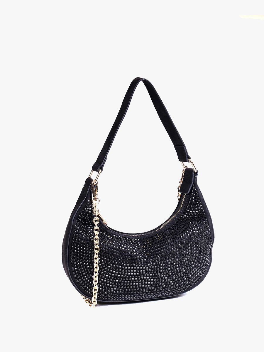 Winona Rhinestone Shoulder Bag