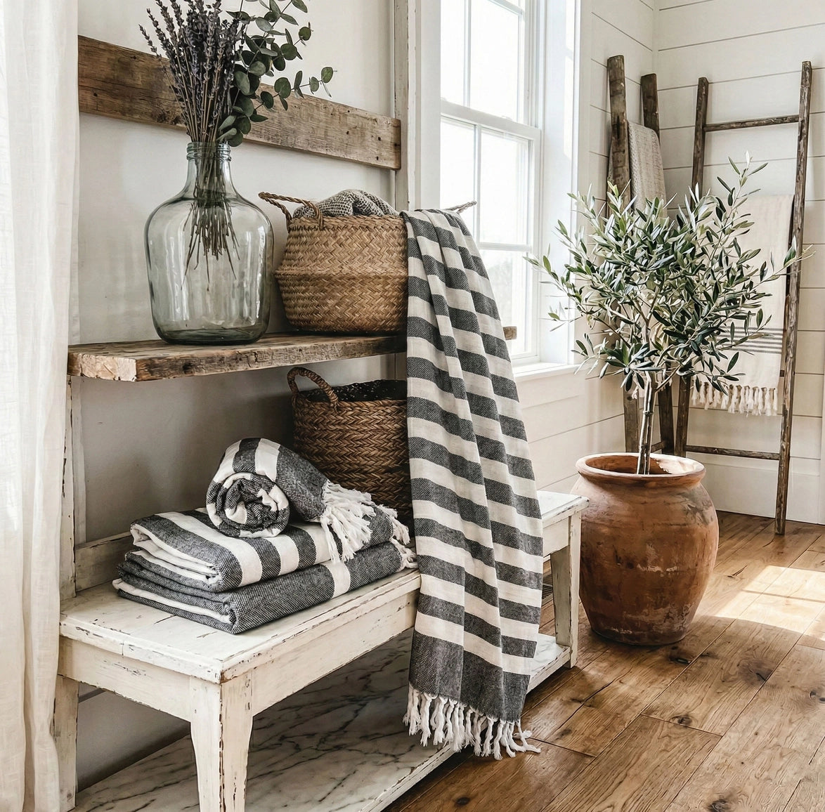 Turkish Large Beach/Bath Towel - NY Gift Boutique