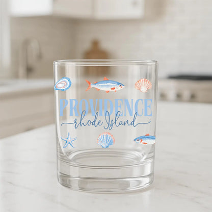 Custom City & State Bourbon Glass 11oz