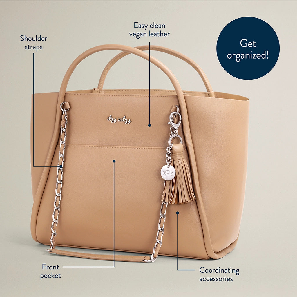 Itzy Ritzy Chai Latte Boss Tote™ - NY Gift Boutique
