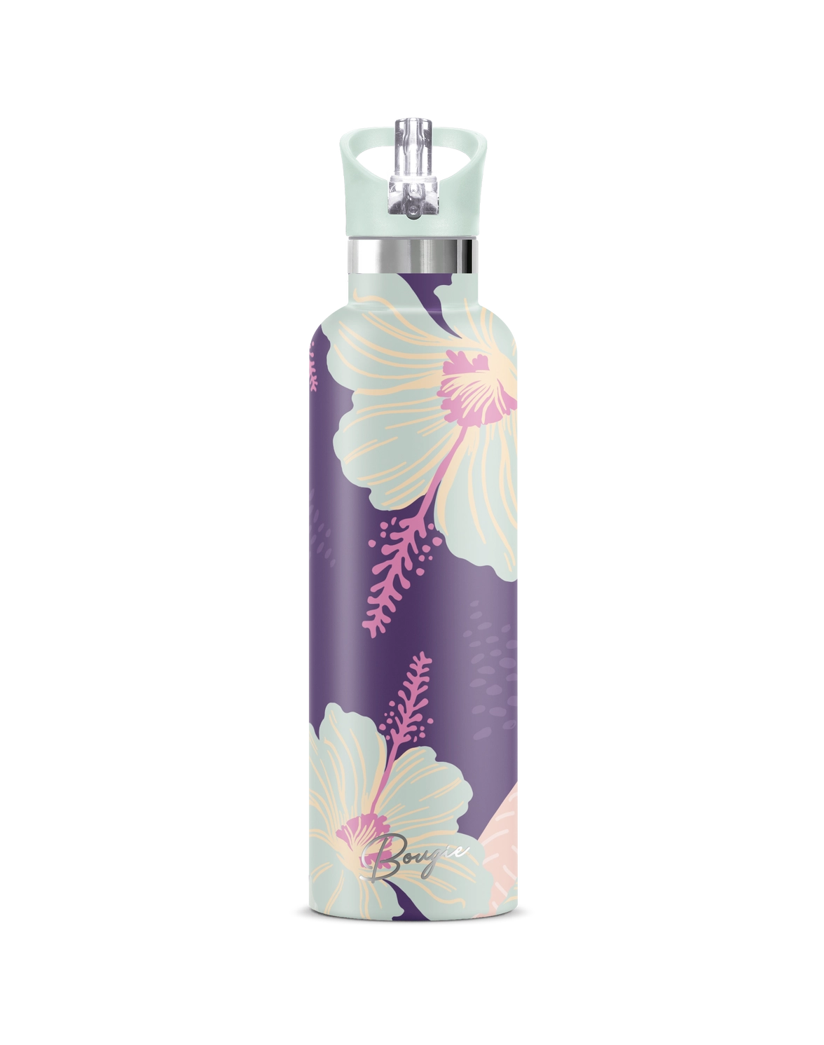 Nani | Hibiscus Flower 25 oz Insulated Water Bottle