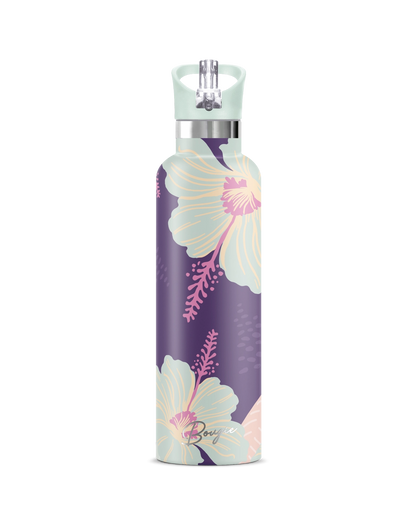 Nani | Hibiscus Flower 25 oz Insulated Water Bottle