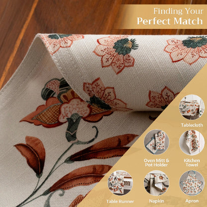 Dalida Fall -Placemats 100% Cotton 13" X 19" - Set of 4