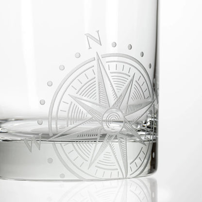 Compass Star 10oz On the Rocks Cocktail Glass Set of 12