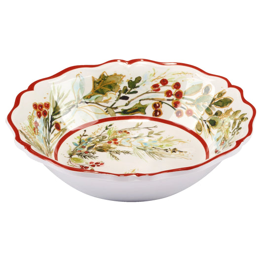 Christmas Gatherings Melamine All Purpose Bowl Set of 12