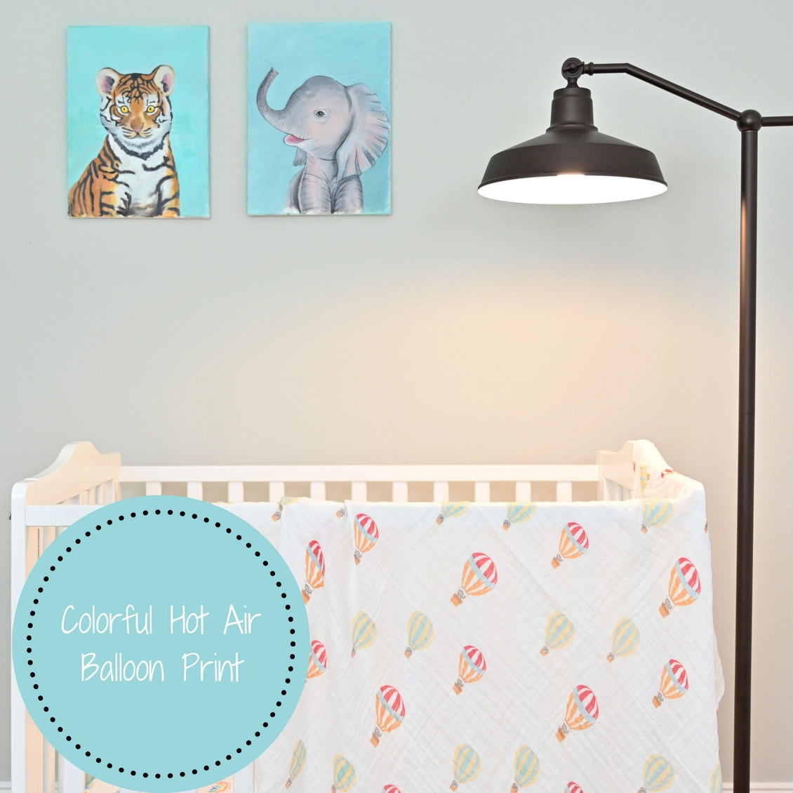 The Sky Is the Limit Baby Muslin Blanket - NY Gift Boutique