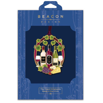 Winery Brass Ornament