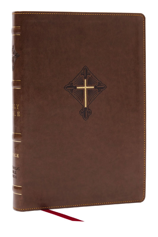RSV2CE Thinline Large Print Catholic Bible Leathersoft - NY Gift Boutique