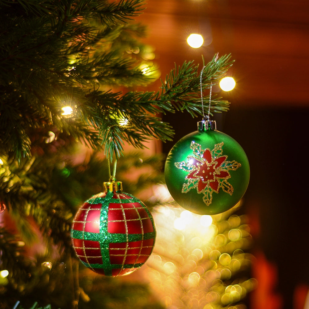 Christmas Sensation Holiday Ornament 108 pc Set