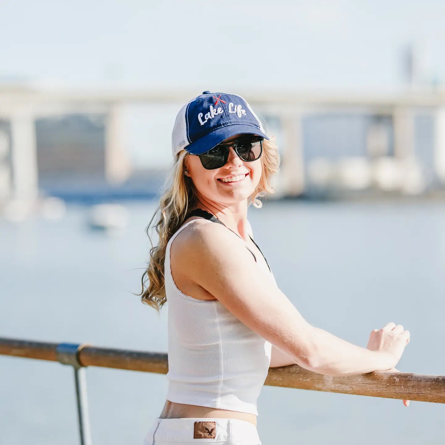 Lake Life Adjustable Hat