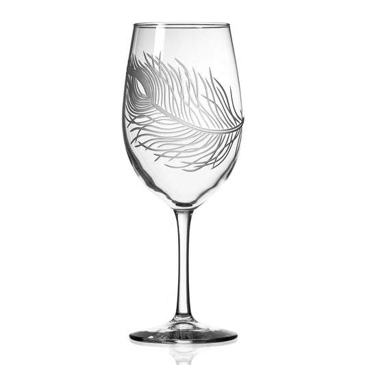 Peacock All Purpose Wine Glass 18oz Set of 12