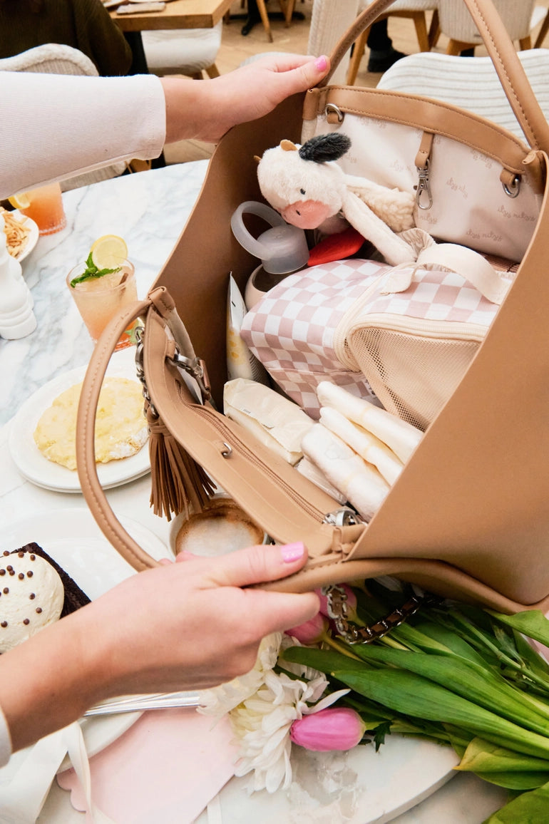 Itzy Ritzy Chai Latte Boss Tote™ - NY Gift Boutique