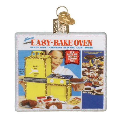 Easy-Bake Oven Glass Christmas Ornament