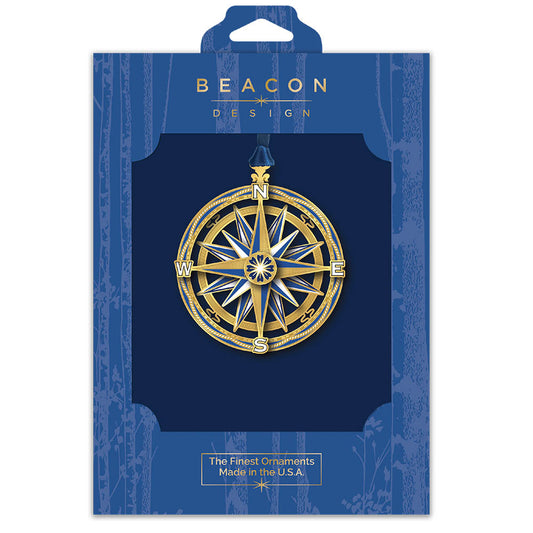 Compass Brass Ornament