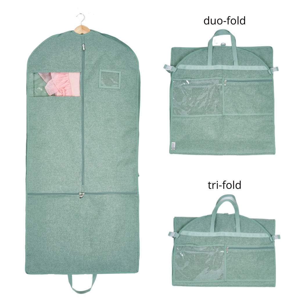 52" Waterproof Garment Bag with Accessory Pouch