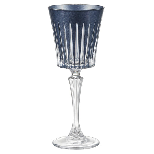 Onyx Red Wine Glass Midnight Blue, 10 oz. Set of 6 -By Barski