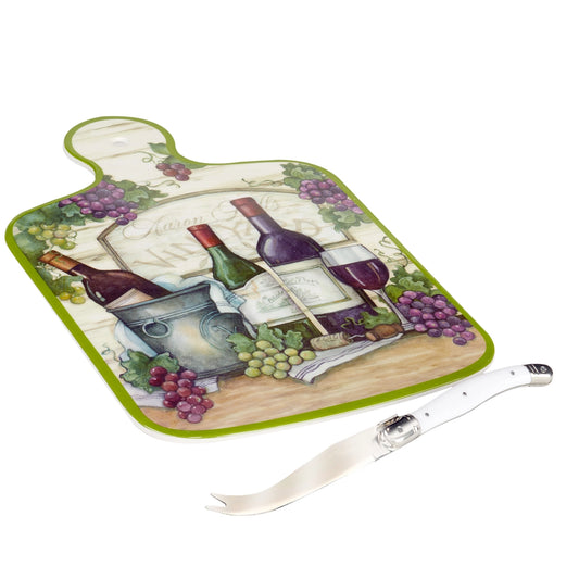 Meadow Brook Melamine Gift Cheese Board
