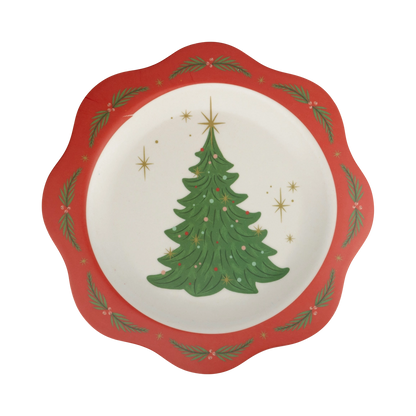 Nutcracker Bamboo Plate Set