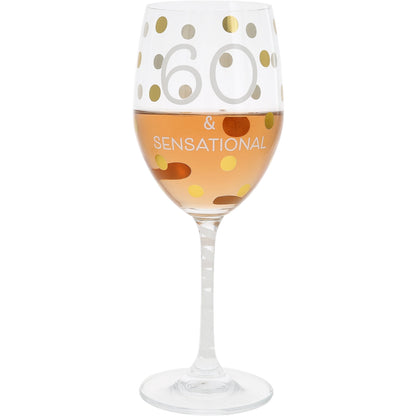 60 - Gift Boxed 16 oz Crystal Wine Glass (Pre-Order)