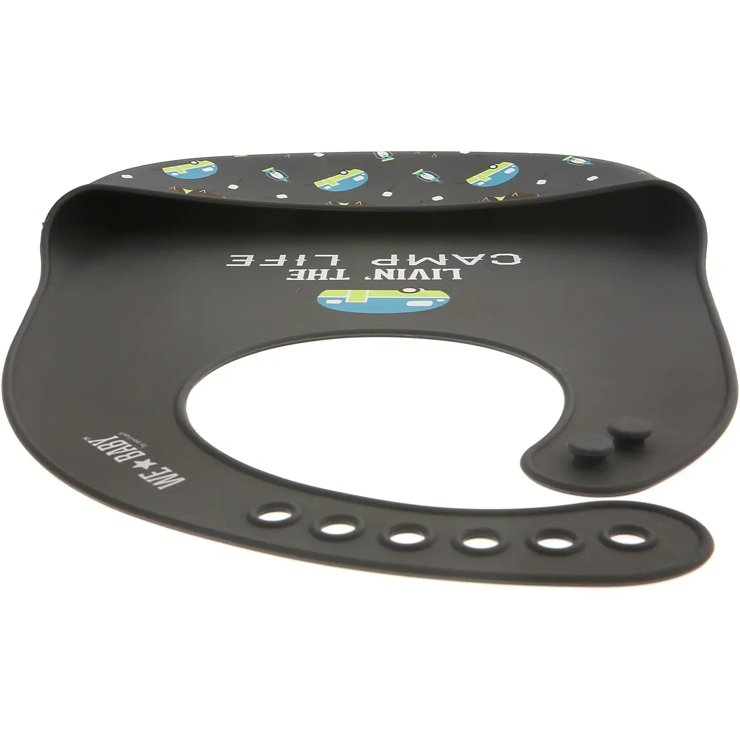 Camp Life - 12" Silicone Catch All Bib