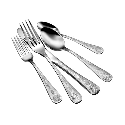 Celtic Flatware 40pc Place Setting