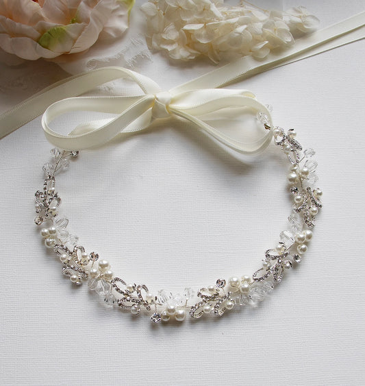 Jaylah Pearl Vine Headband