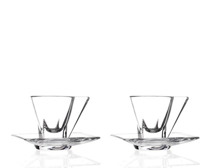 Fusion Espresso 2 Pc. Set, 2.3 oz. Set of 2 -By Barski