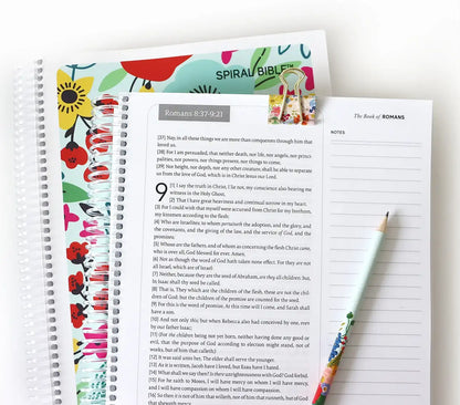 Spiral Bible™ - Kjv New Testament - Field of Flowers