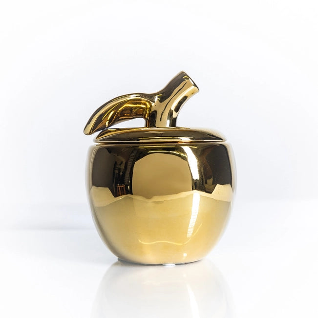 Thompson Ferrier Gold Malus Apple Candle -English Rose