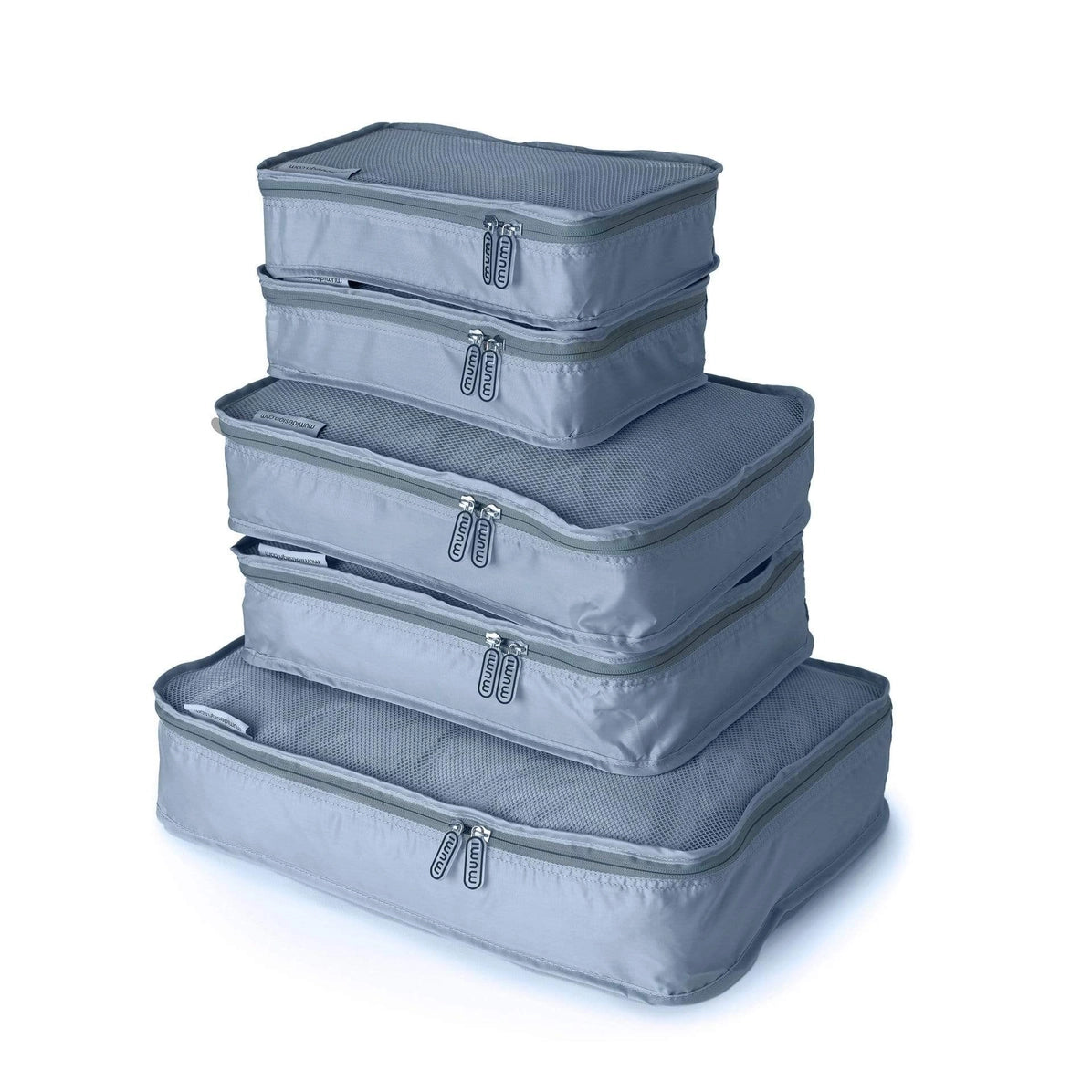 Packing Cubes (Set of 5) - Grey