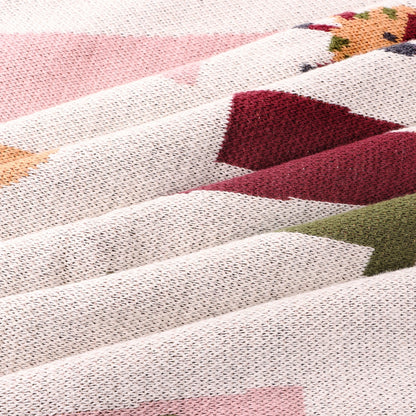 Alphabet Safari Organic Jacquard Sweater Knit Baby Blanket