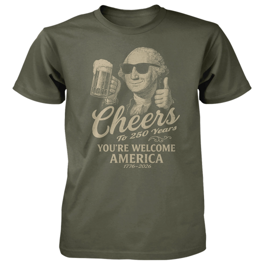 You're Welcome America - Cotton T-Shirt