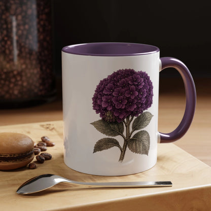 Hamptons Hydrangea Coffee Mug 11 oz