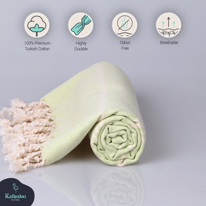 Sand Free Turkish Towel |Striped Beach Towel | Peshtemal - NY Gift Boutique